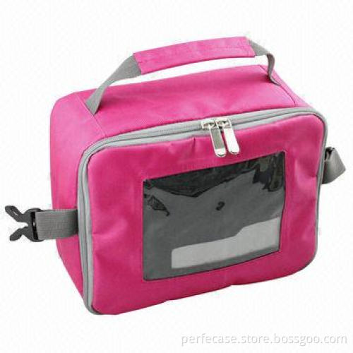 Lunch Bag, Made of Lovely Dobby, with Environmental PEVA Material Inside, Safe for Food